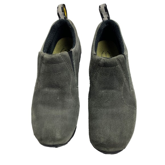 Merrell Comfort Shoes Jungle Moc Slip on Green Suede US Youth 5 Womens US 5.5M - Picture 3 of 12